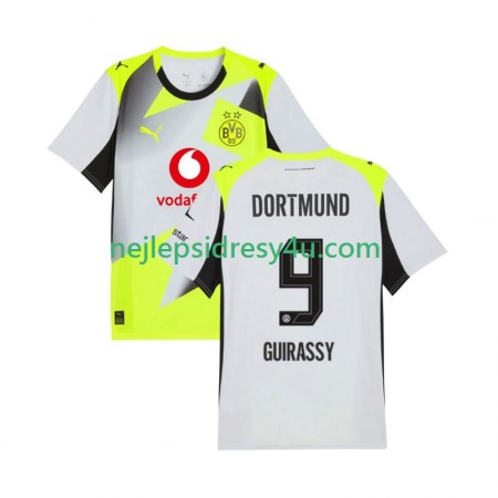 Fotbalový Dres Borussia Dortmund Serhou Guirassy 9 Venkovní 2025/26